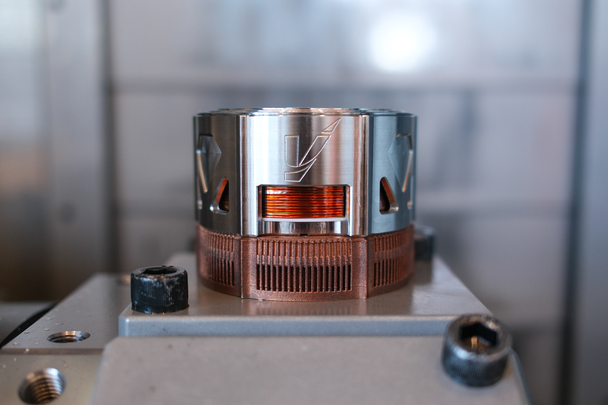 A metal machine component
